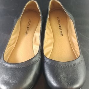 Black Lucky Brand Flats